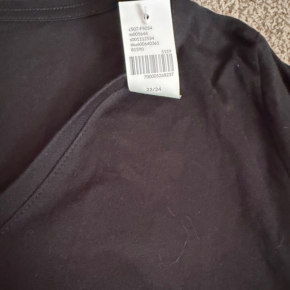 Lane Bryant Black Football Graphic Tee - Picture 3 of 4